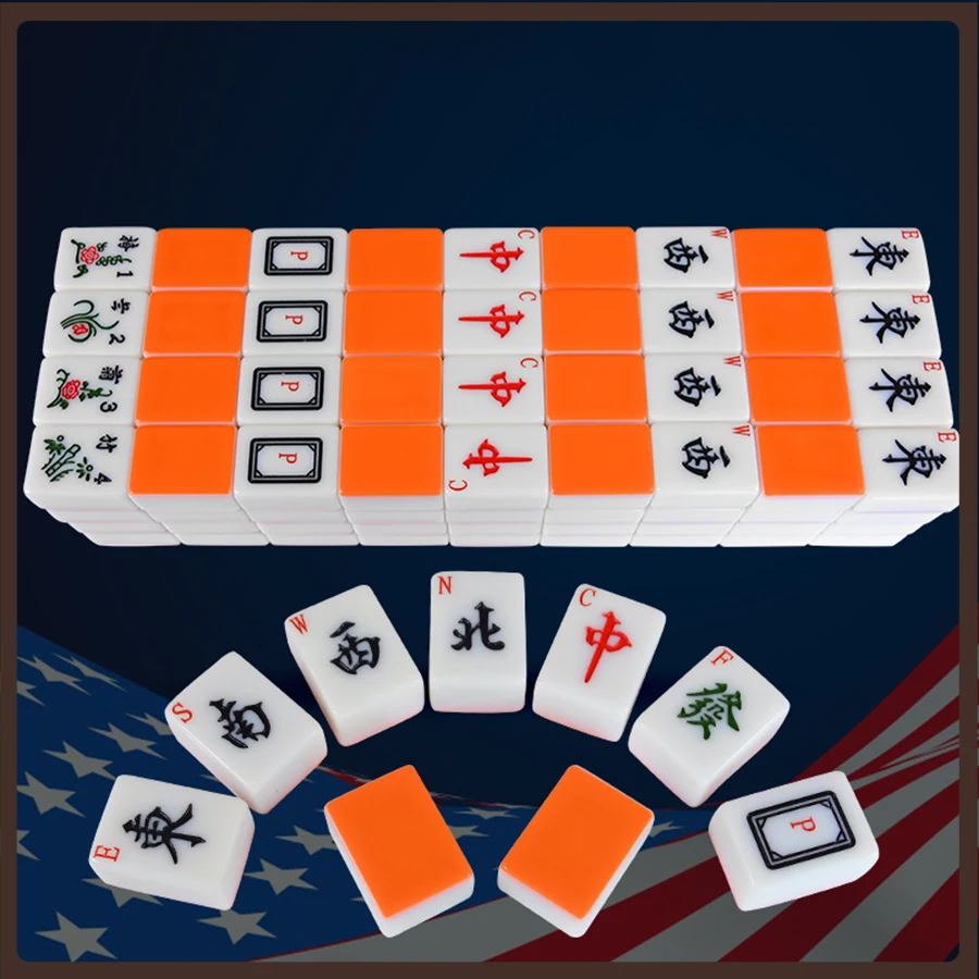 Mahjong Set Full Size English 40mm Professional Chinese Luxury Travel Retro Family Game Table Giochi Da Tavolo Fine Carving 
Mahjong Set Full Size English 40mm Professional Chinese Luxury Travel Retro Family Game Table Giochi Da Tavolo Fine Carving