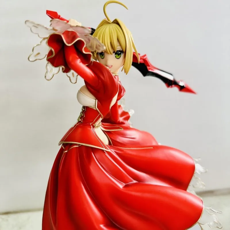 

Original Anime Fate/stay Night Saber Model Dolls Figurine Ubw Unlimited Blade Works Nero Claudius Pvc Action Figurien Decor Coll