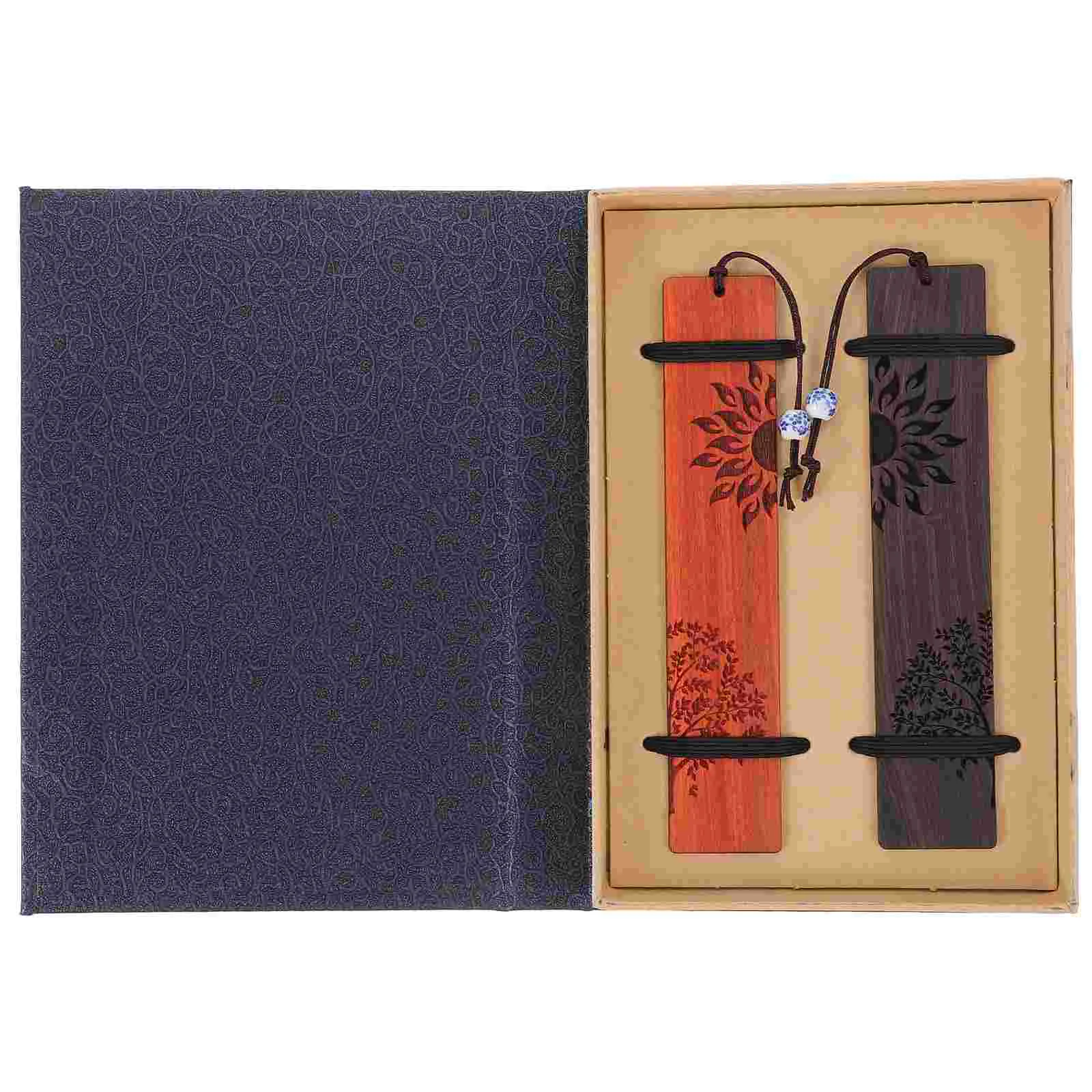 

1 Набор деревянных закладок, уникальная Закладка, подарок в китайском стиле, печать, Закладка для книг, маркер для чтения