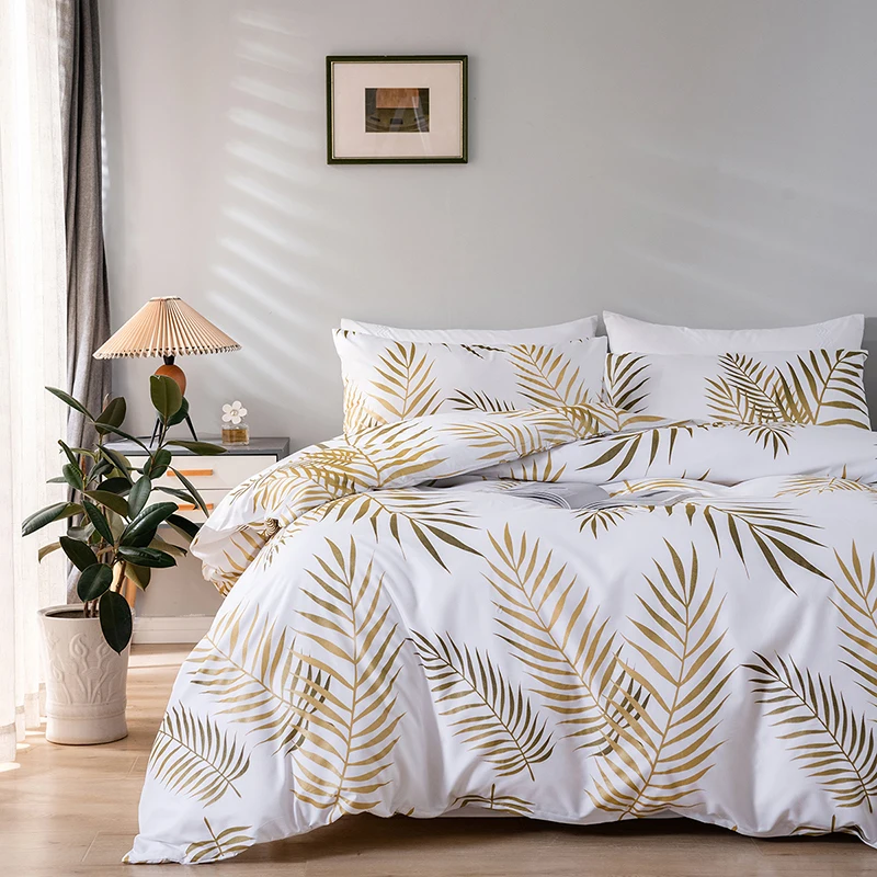 Geometric Leaf Europe Pastoral Style Bedding Sets,Duvet Cover 200x200,Nordic Bed Cover 150,Pillowcase And Quilt Cover
Geometric Leaf Europe Pastoral Style Bedding Sets,Duvet Cover 200x200,Nordic Bed Cover 150,Pillowcase And Quilt Cover