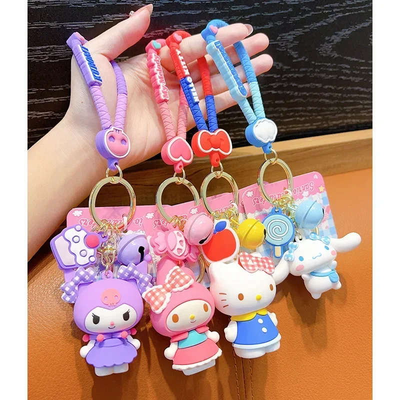 Kawaii Sanrio Anime Kuromi Keychain My Melody Cute Cartoon Cinnamoroll Artistic Hello Kitty Fashions Simplicity Holiday Gifts
Kawaii Sanrio Anime Kuromi Keychain My Melody Cute Cartoon Cinnamoroll Artistic Hello Kitty Fashions Simplicity Holiday Gifts