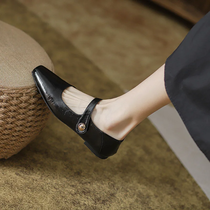 Mary Treasure Shoes Fashion Square Toe Spring/Summer Retro Soft Top Flat Shoes Ballet Flat Zapatos De Mujer Mary Jane Shoes
Mary Treasure Shoes Fashion Square Toe Spring/Summer Retro Soft Top Flat Shoes Ballet Flat Zapatos De Mujer Mary Jane Shoes