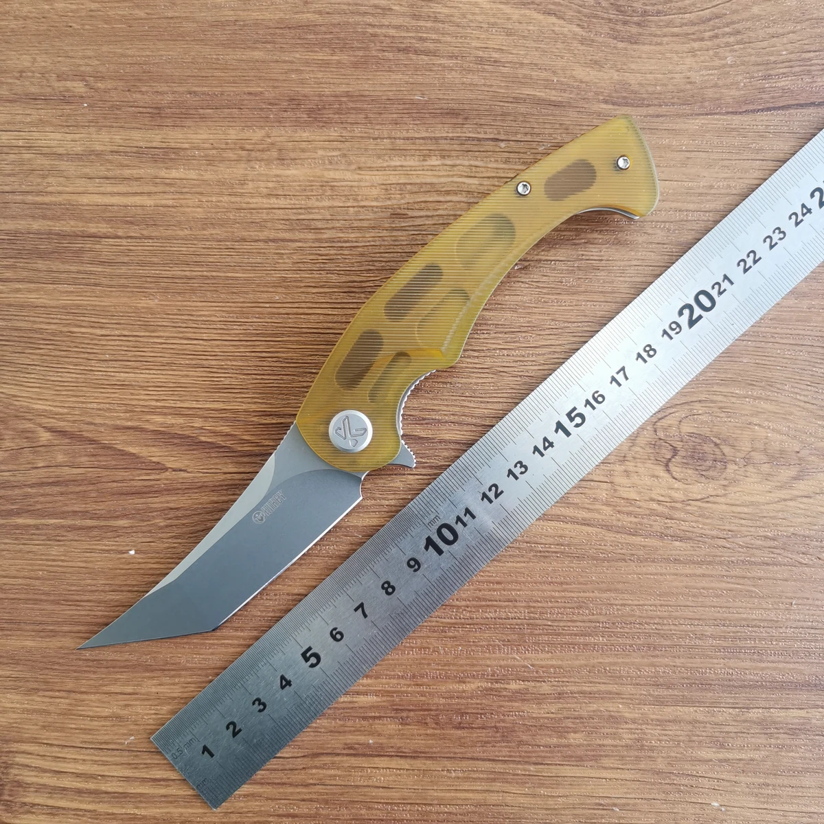 

Нож Kubey ku175 Scimitar Knives, складной нож G10, ручка Beadblast 14C2 8N, стальной нож для выживания на природе