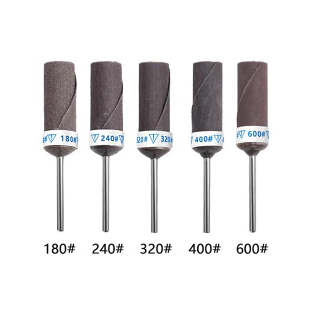 5Pcs Sanding Band Drum Abrasive Carving Grinding Wheel Head Sandpaper Stick 180-600 Grit 2.35mm Shank For Rotary Tool Grinder
5Pcs Sanding Band Drum Abrasive Carving Grinding Wheel Head Sandpaper Stick 180-600 Grit 2.35mm Shank For Rotary Tool Grinder