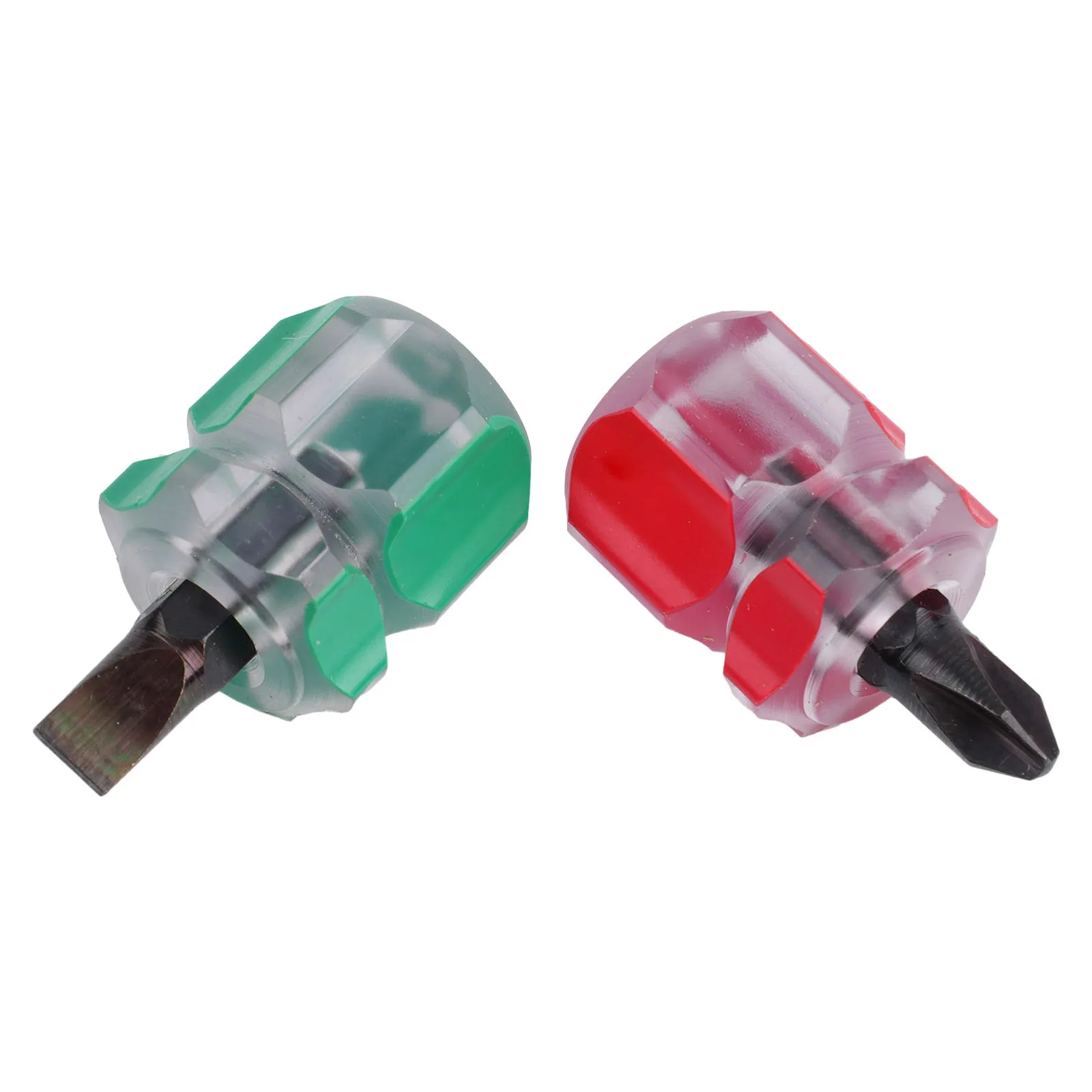 2pcs 37mm Small Stubby Flat Head /Cross-Head Screw Driver Screwdriver Anti-slip Handle Repair Sewing Tools Hand Tool Accessories
2pcs 37mm Small Stubby Flat Head /Cross-Head Screw Driver Screwdriver Anti-slip Handle Repair Sewing Tools Hand Tool Accessories