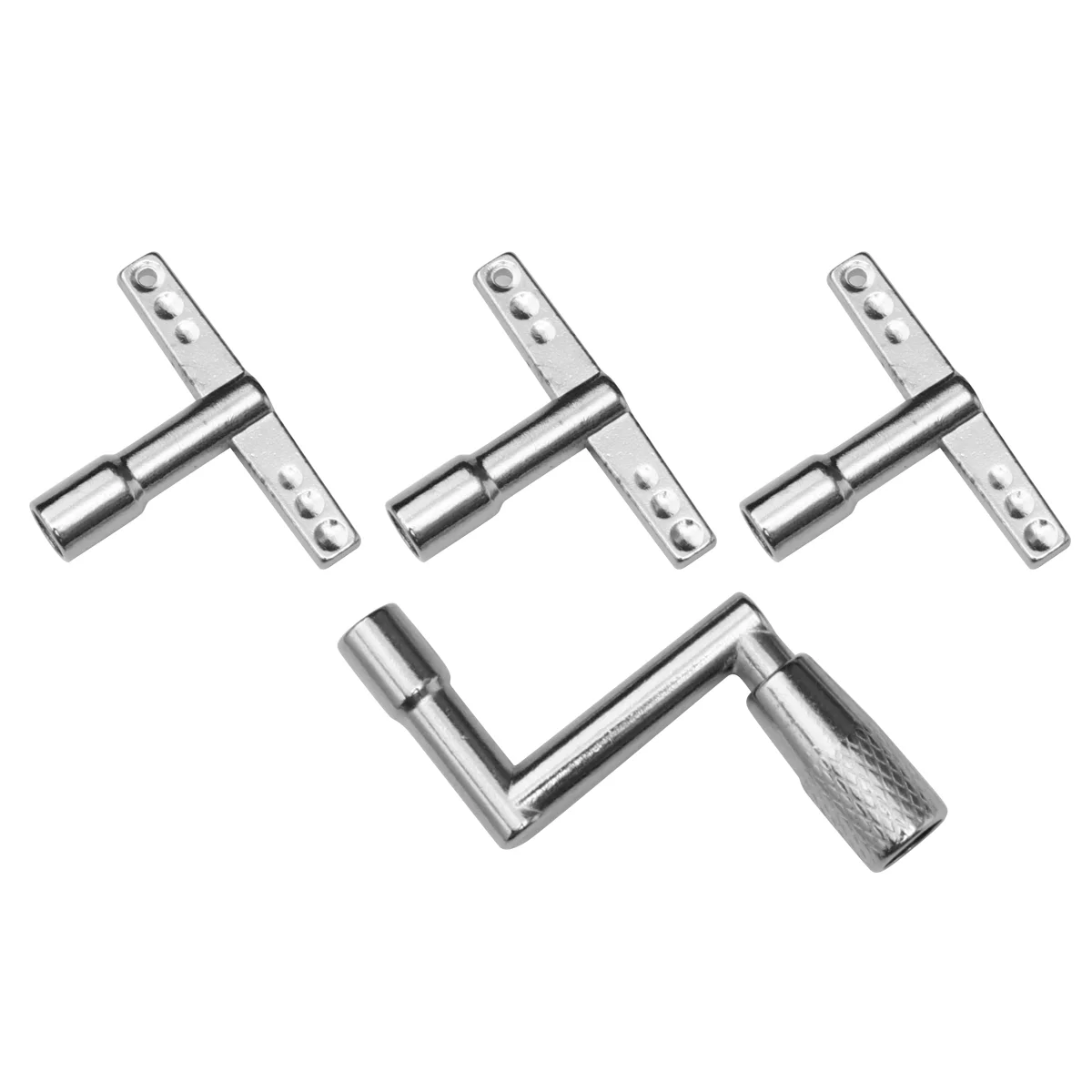 4 Pcs Wrench Drum Tuning Key Continuous Motion Fast Loading Tambourine Hand Drummer
4 Pcs Wrench Drum Tuning Key Continuous Motion Fast Loading Tambourine Hand Drummer