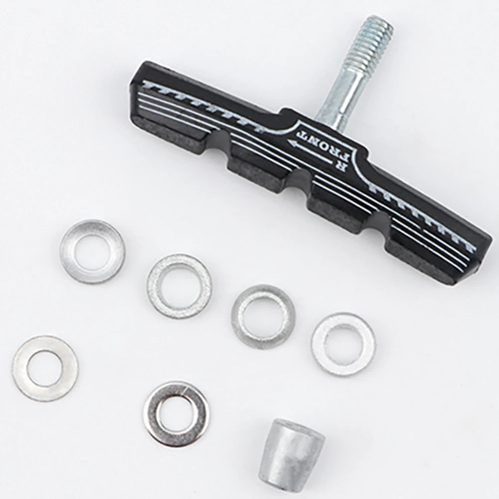 Mountain Bike Brake Pads Black Medium Compound Rubber Parts V Brake Accessories Brand New Durable And Practical
Mountain Bike Brake Pads Black Medium Compound Rubber Parts V Brake Accessories Brand New Durable And Practical