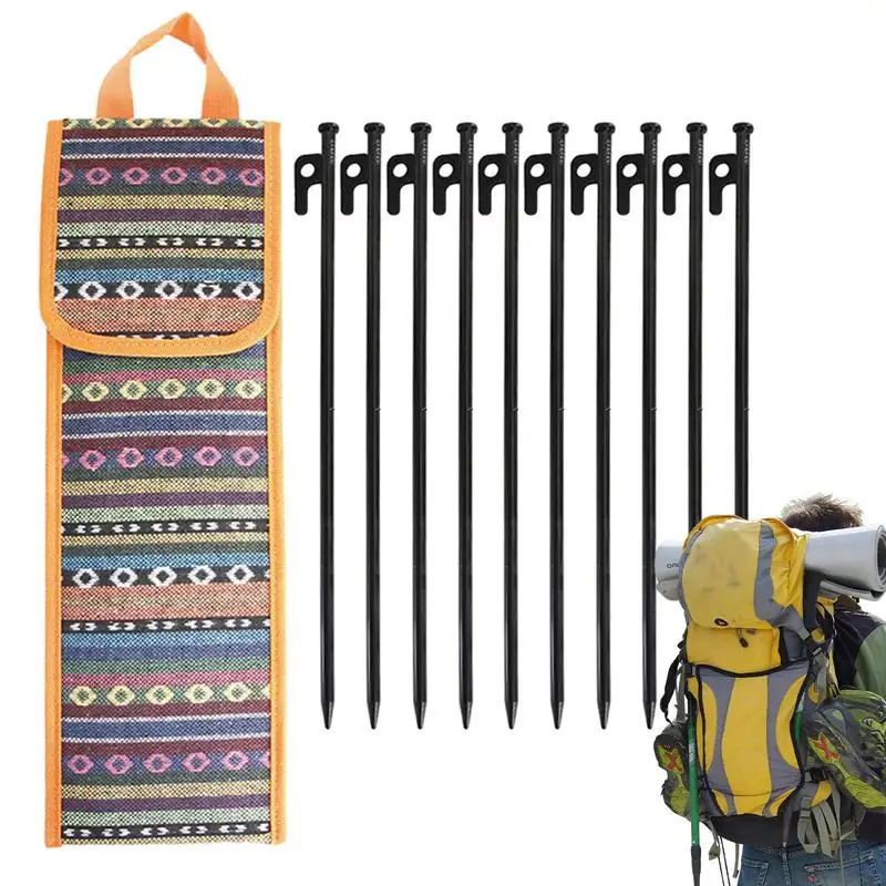 

Tent Pegs Ground Stakes Storage Bag Outdoor Camping Tent Peg Nail Storage Bag For Camping Hammers Camping Pegs Camping Ropes