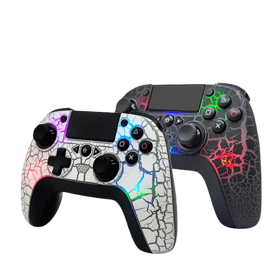 

3D Six Axis Turbo Vibration Gyroscope Rgb Android Iso For Ps3 Ps4 Pc Gaming Joystick Gamepad Game Wireless Bluetooth Controller