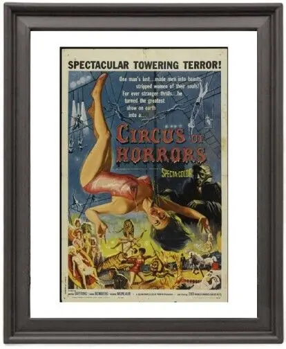 Фотобумага в рамке с рисунком цирка ужаса, 16x12 дюймов
Фотобумага в рамке с рисунком цирка ужаса, 16x12 дюймов