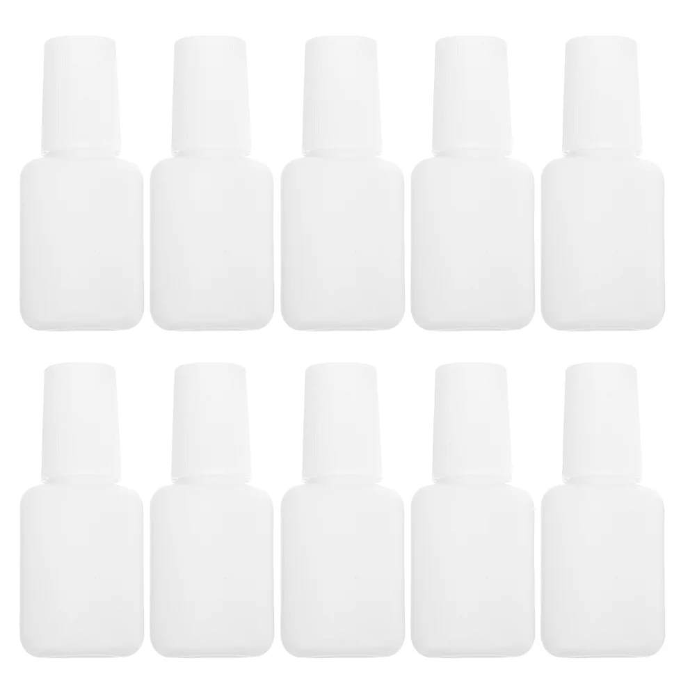 

22pcs Nail Cuticle Oil Bottle Empty Nail Polish Jars 10ml Nail Glue Container