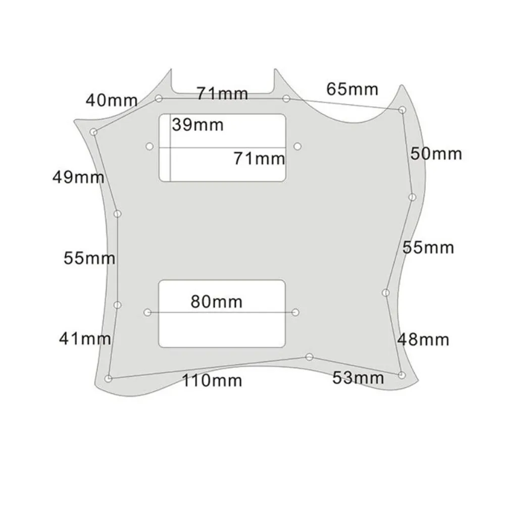 Professional Folk Acoustic Guitar Pickguard For Gibson SG G-310 Guitars Parts Accessories Durable PVC Black Pick Guard Sticker
Professional Folk Acoustic Guitar Pickguard For Gibson SG G-310 Guitars Parts Accessories Durable PVC Black Pick Guard Sticker