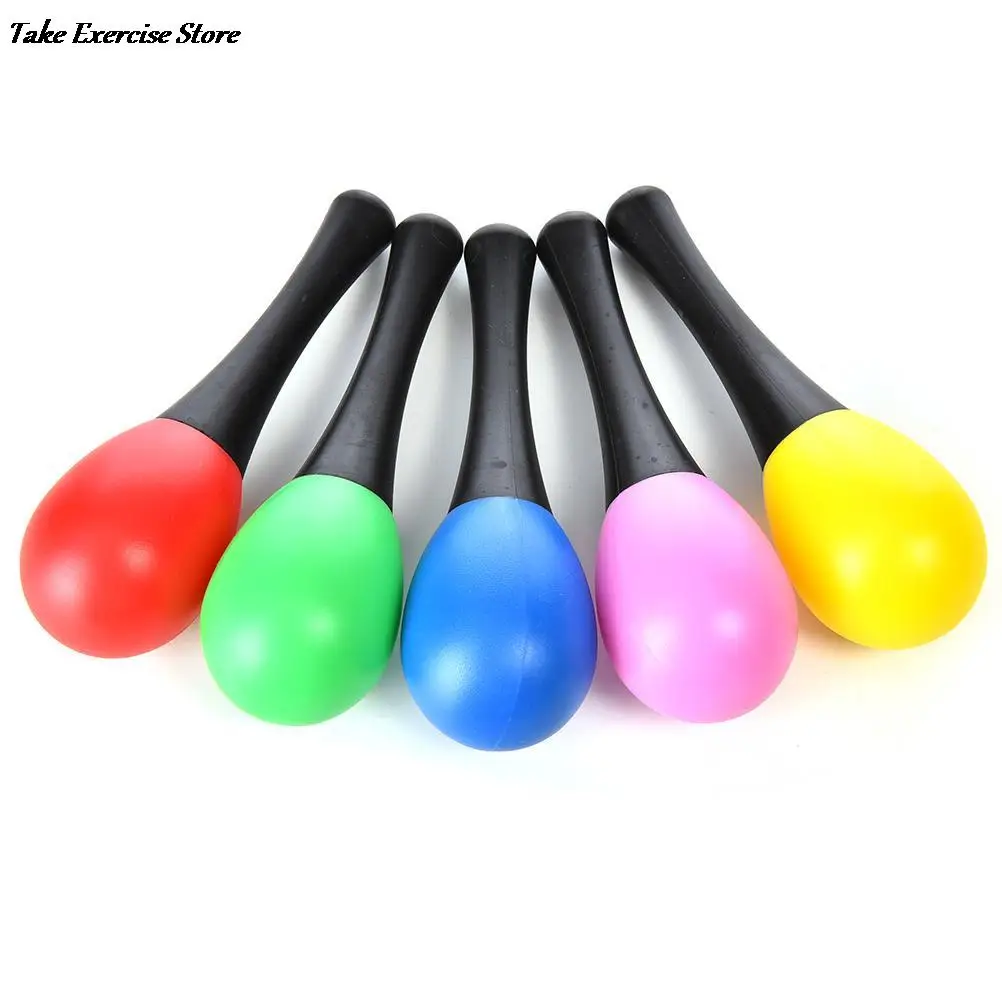 

Plastic Sand Hammer Maraca Rattle Shaker Kids Musical Instruments Baby Sound Music Toy 1 Pcs - Random Color