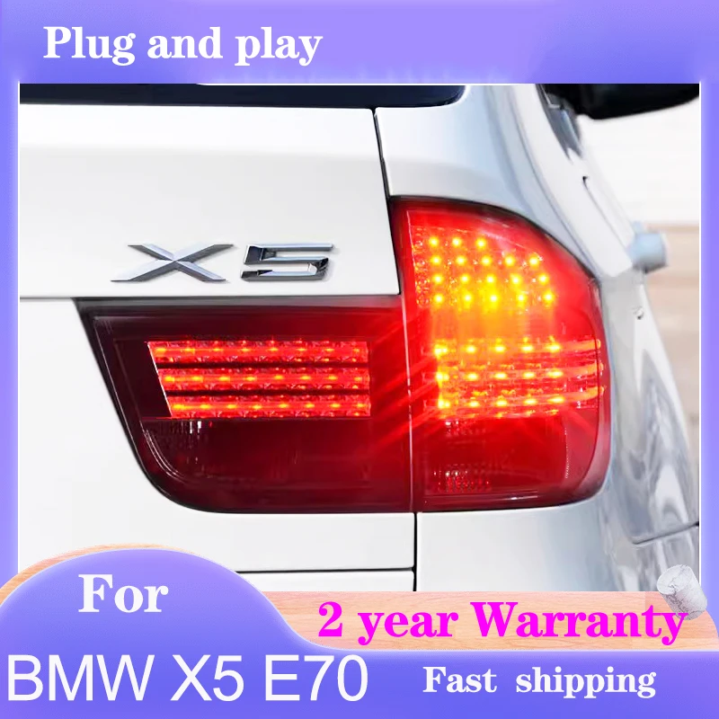 Car Styling for BMW X5 E70 Tail Lamp 2007-2013 X5 E70 Taillights Rear DRL Fog Brake Turn Signal Reversing 
Car Styling for BMW X5 E70 Tail Lamp 2007-2013 X5 E70 Taillights Rear DRL Fog Brake Turn Signal Reversing