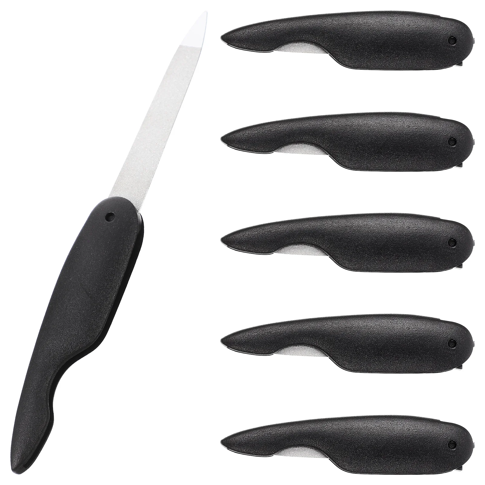 6 Pcs Nail Trimmer Folding for Thick Toenails Metal Double Sided Small Stainless Steel
6 Pcs Nail Trimmer Folding for Thick Toenails Metal Double Sided Small Stainless Steel