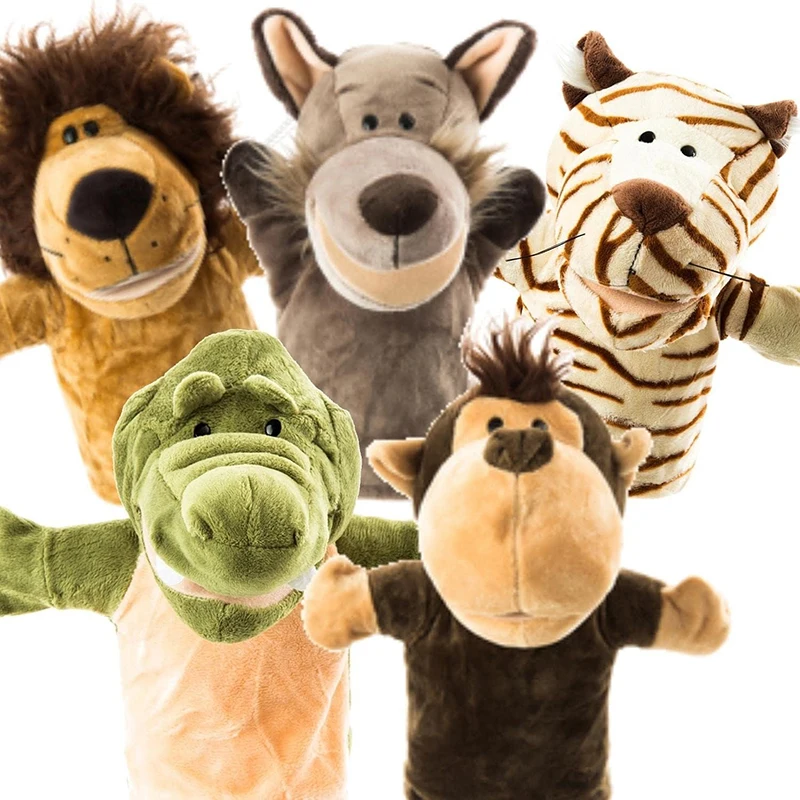 Stuffed Plush Animal Hand Puppet Finger Muppet Doll Toy Story Telling Educational Figure Decompressing Lion Monkey Gift for Kids
Stuffed Plush Animal Hand Puppet Finger Muppet Doll Toy Story Telling Educational Figure Decompressing Lion Monkey Gift for Kids