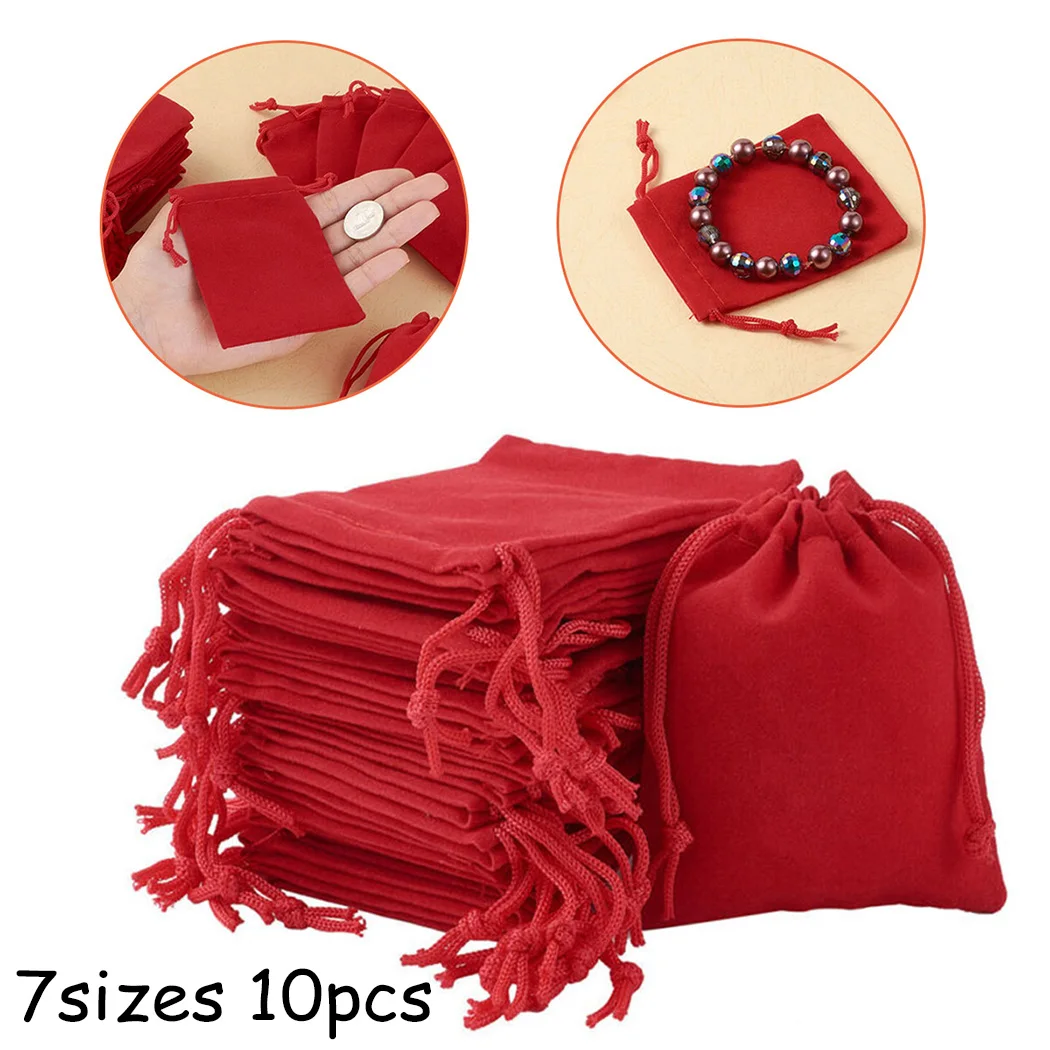 10pcs/lot Color Velvet Drawstring Bag Multi-size Packing Sachet For Jewelry Candy Storage Display Festival Gift Packing Pouch
10pcs/lot Color Velvet Drawstring Bag Multi-size Packing Sachet For Jewelry Candy Storage Display Festival Gift Packing Pouch