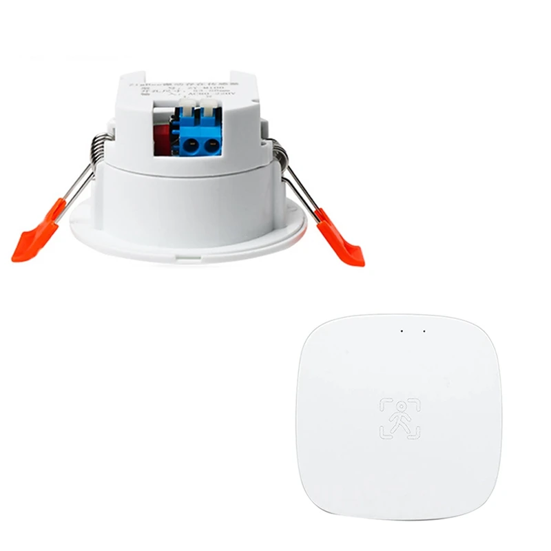 Датчик присутствия человека Tuya Wi-Fi Mmwave, микроволновый радар для обнаружения движения, Пассивный инфракрасный датчик движения с настенным креплением 
Датчик присутствия человека Tuya Wi-Fi Mmwave, микроволновый радар для обнаружения движения, Пассивный инфракрасный датчик движения с настенным креплением