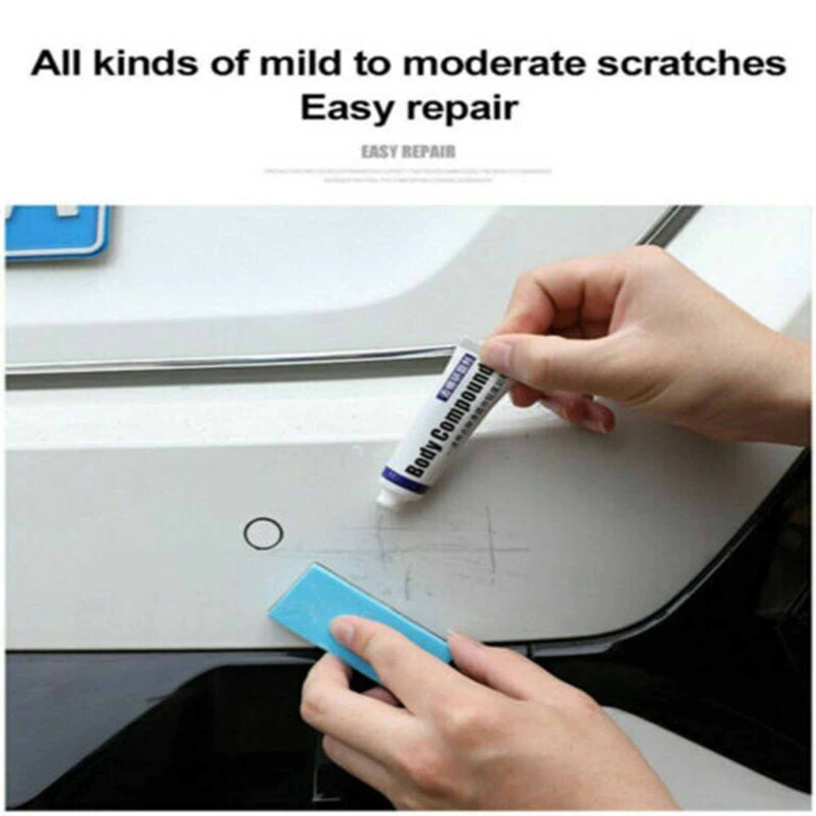 1 Set Of Car Scratch Eraser Repair Kit High Efficeint Scratch Remover Car Polishing Body Compound Paste Paint Repair Kit
1 Set Of Car Scratch Eraser Repair Kit High Efficeint Scratch Remover Car Polishing Body Compound Paste Paint Repair Kit