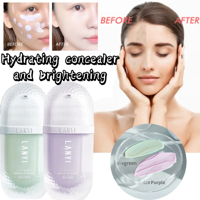 30g Watery Moisturizing Isolation Cream Makeup Primer Moisturizing Concealer Brightening Three-in-One Invisible Pore Oil Control
30g Watery Moisturizing Isolation Cream Makeup Primer Moisturizing Concealer Brightening Three-in-One Invisible Pore Oil Control