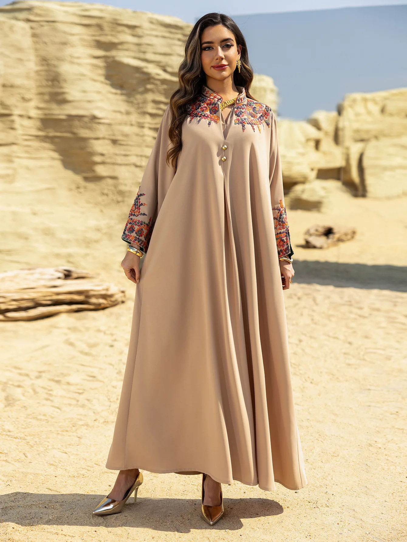 فستان إسلامي لعيد رمضان، قفطان مغربي مبهر، ملابس إسلامية تركية سعودية، جلابية للحفلات فستان إسلامي لعيد رمضان، قفطان مغربي مبهر، ملابس إسلامية تركية سعودية، جلابية للحفلات