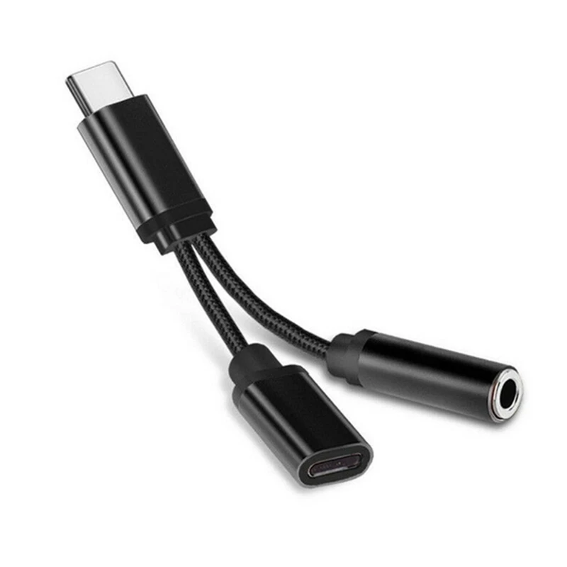 USB C to 3.5 mm Headphone Adapter for Type C to Headphone Auxiliary Cable Digital Converter
USB C to 3.5 mm Headphone Adapter for Type C to Headphone Auxiliary Cable Digital Converter
