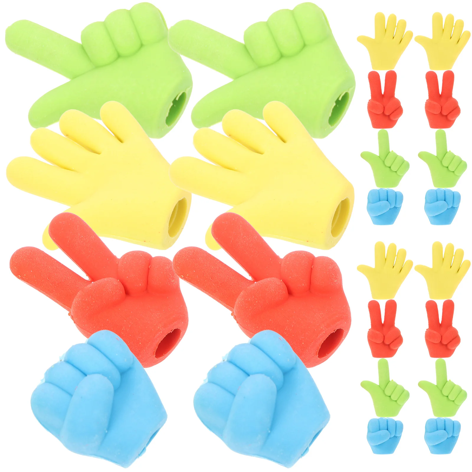 

24 Pcs The Gift Eraser Rubber Erasers Small for Kids Bulk Pencil Topper Fun Pencils Student