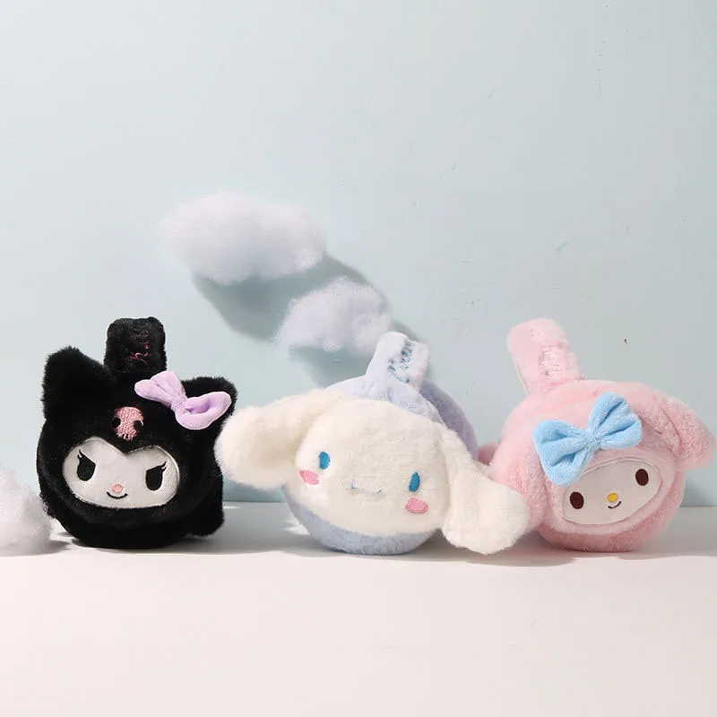 Милые плюшевые нагреватели для ушей Sanrio Mymelody Cinnamoroll Kuromi милые аниме пушистые плюшевые набивные накладки для ушей для девочек Рождественский подарок
Милые плюшевые нагреватели для ушей Sanrio Mymelody Cinnamoroll Kuromi милые аниме пушистые плюшевые набивные накладки для ушей для девочек Рождественский подарок