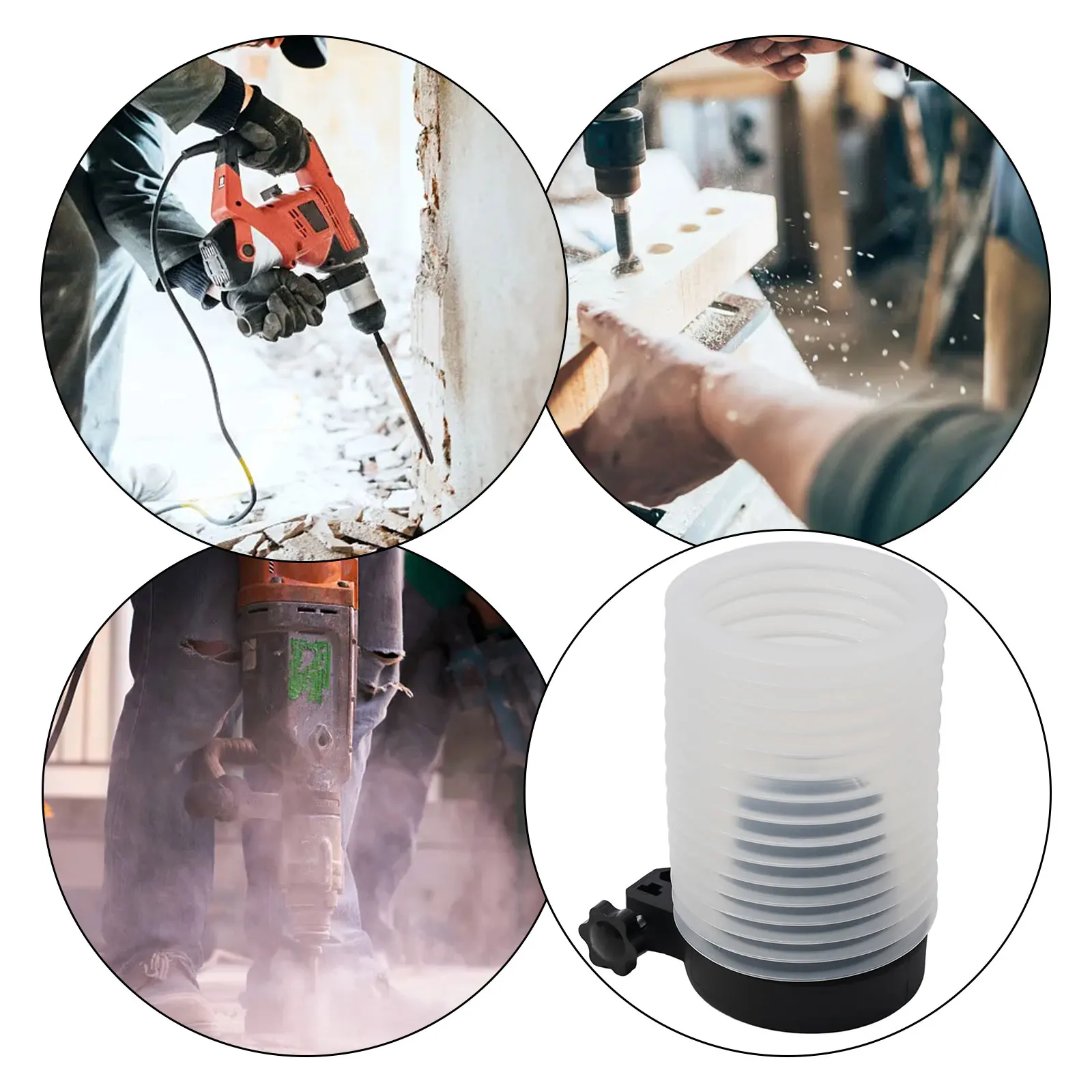 1pc Drill Dust Collector For SDS Rotary Hammers Electric Pick Percussion Hand Drill 9.5x8.5x15cm Power Tool Accessories Durable
1pc Drill Dust Collector For SDS Rotary Hammers Electric Pick Percussion Hand Drill 9.5x8.5x15cm Power Tool Accessories Durable