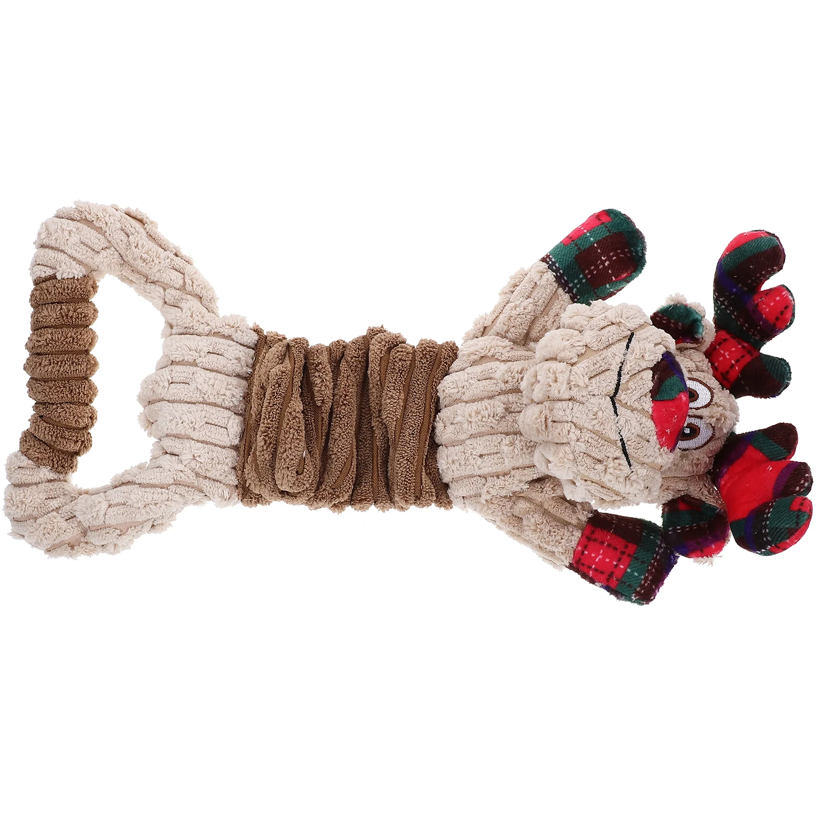 Reindeer Dogs Chew Toys Christmas Dog Squeaker Elk Shaped Dog Toy Stuffed Dog Plush Toy Dog Rope Squeaky Toy Interactive
Reindeer Dogs Chew Toys Christmas Dog Squeaker Elk Shaped Dog Toy Stuffed Dog Plush Toy Dog Rope Squeaky Toy Interactive