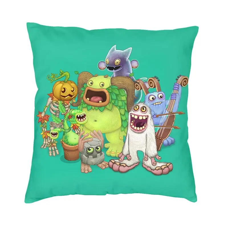 Luxury Classic Video Game My Singing Monsters Throw Pillow Case Home Decor Custom Square Cushion Cover Pillowcover for Sofa
Luxury Classic Video Game My Singing Monsters Throw Pillow Case Home Decor Custom Square Cushion Cover Pillowcover for Sofa