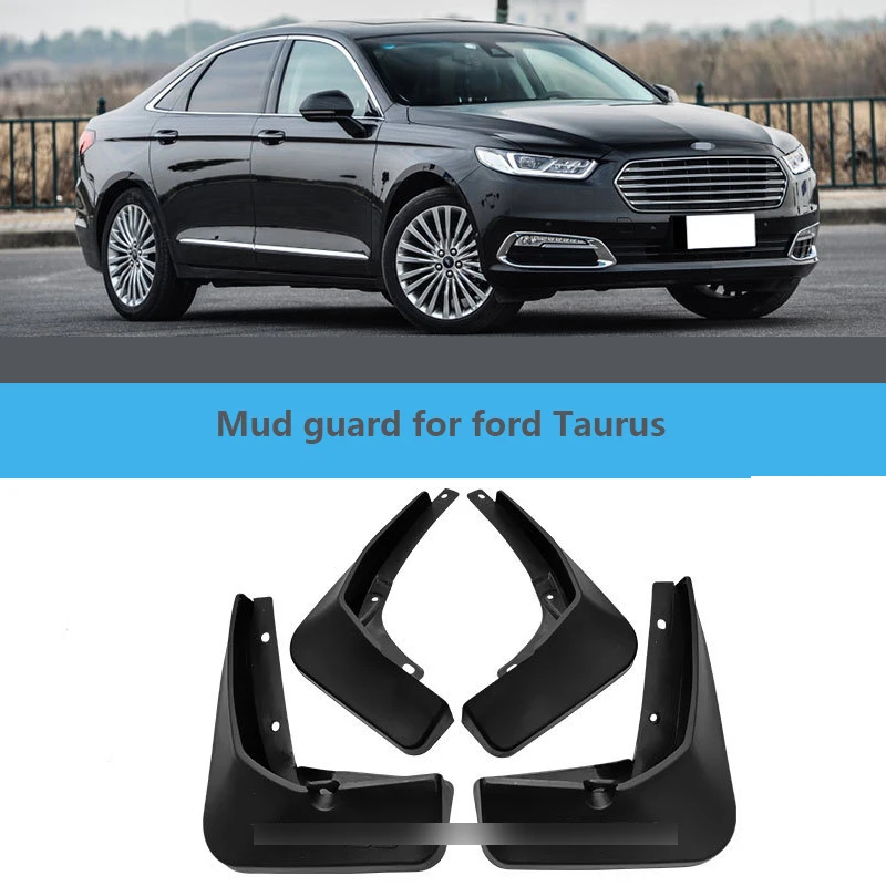 

4 pcs Car Molded Mud Flaps For Ford Taurus 2015 2016 2017 2018 Splash Guards Mudguards Mudflap Car Accessories