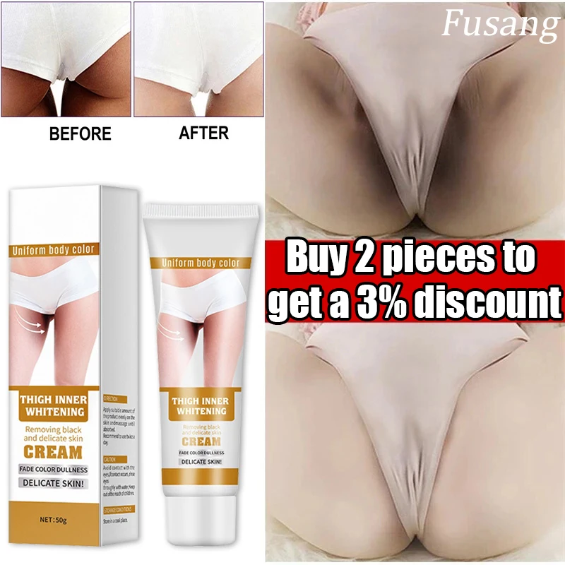 

Inner Thigh Whiten Cream Butt Whitening Serum Private Parts Dark Skin Lightening Emulsion Underarm Intimate Areas Brighten Care