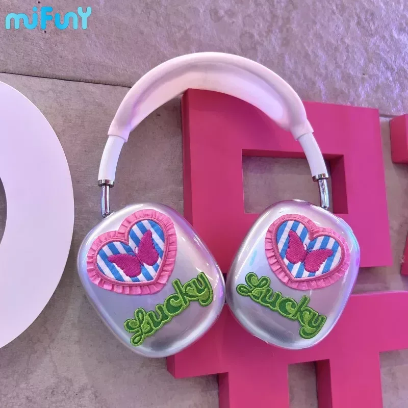 MiFuny Airpods Max, чехлы, винтажные защитные чехлы с розовой бабочкой, крутая Субкультура, прозрачная искусственная защита, аксессуары для наушников
MiFuny Airpods Max, чехлы, винтажные защитные чехлы с розовой бабочкой, крутая Субкультура, прозрачная искусственная защита, аксессуары для наушников