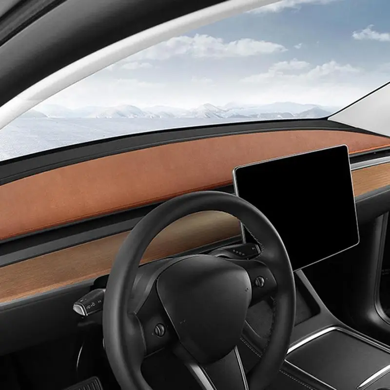 Улучшенный коврик для приборной панели автомобиля, нескользящий фланелевый коврик для приборной панели, защита от солнца для приборной панели Tesla Model 3 Y 2019 2020 2021 2022 
Улучшенный коврик для приборной панели автомобиля, нескользящий фланелевый коврик для приборной панели, защита от солнца для приборной панели Tesla Model 3 Y 2019 2020 2021 2022