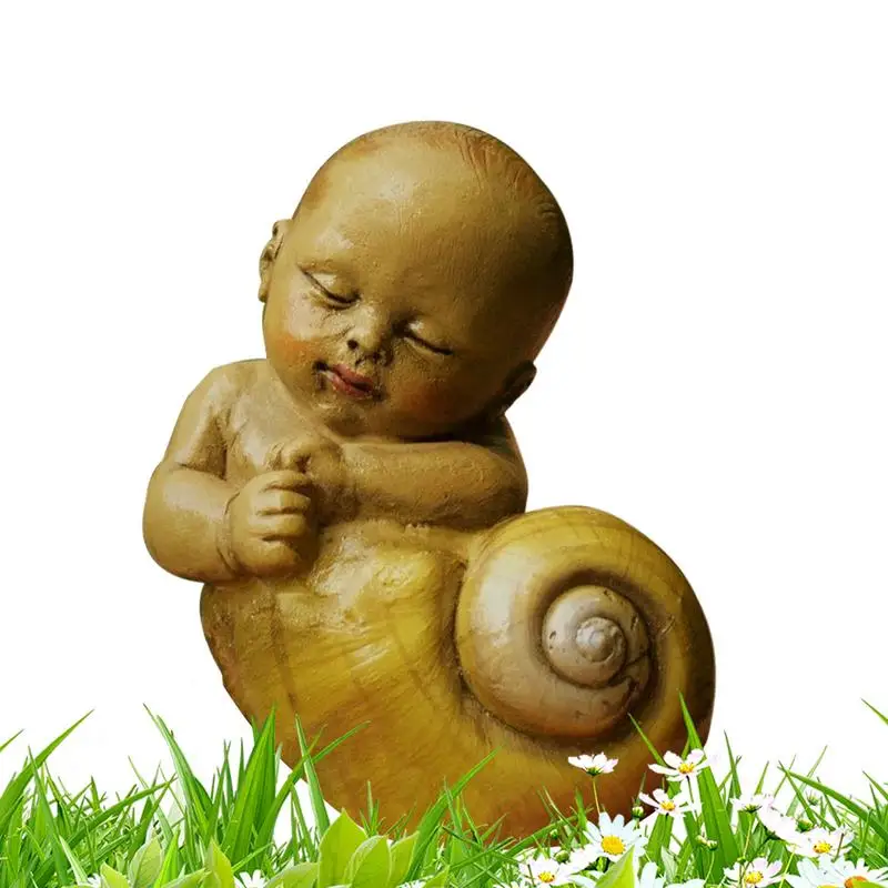 

Snail Statues For Garden Mini Snail Figurines With Baby Home Table Ornament Resin Garden Ornaments Snail Toys For Kids