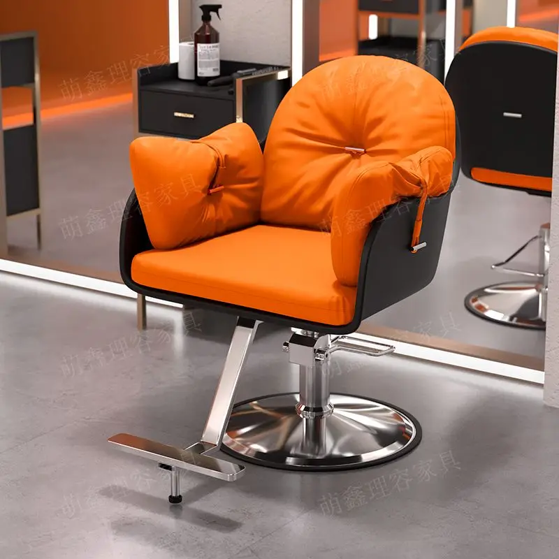 Stylist Facial Barber Chairs Metal Hairdressing Chair Comfortable Barbershop Professional Silla De Barbero Beauty Furniture
Stylist Facial Barber Chairs Metal Hairdressing Chair Comfortable Barbershop Professional Silla De Barbero Beauty Furniture