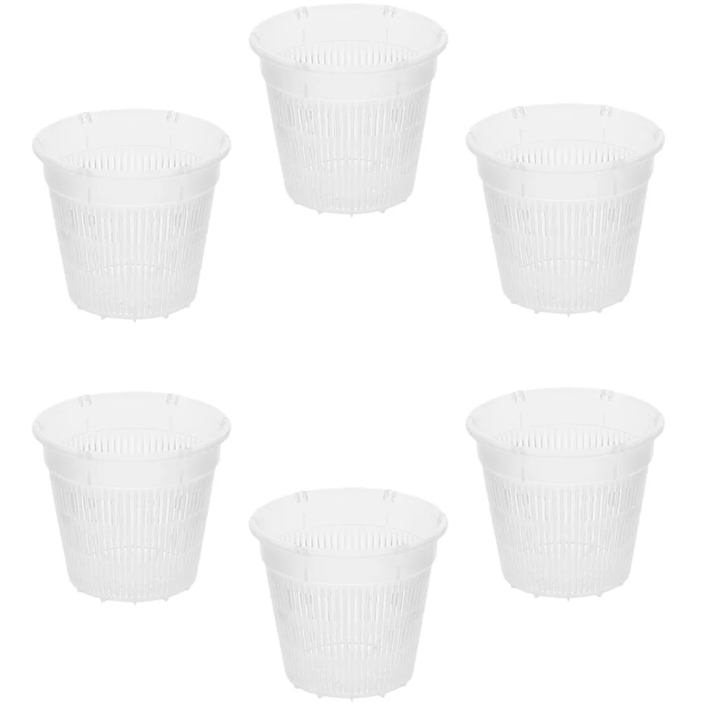 6Pcs Balcony Orchid Pot Breathable Orchid Pot Orchid Planter with Hole Orchid Container
6Pcs Balcony Orchid Pot Breathable Orchid Pot Orchid Planter with Hole Orchid Container