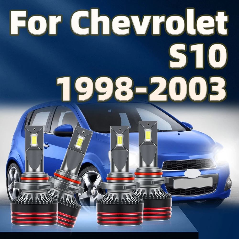 2/4Pcs Led Headlight 200W Light Bulb 9005 HB3 9006 HB4 6000K Lamp For Chevrolet S10 1998 1999 2000 2001 2002 2003
2/4Pcs Led Headlight 200W Light Bulb 9005 HB3 9006 HB4 6000K Lamp For Chevrolet S10 1998 1999 2000 2001 2002 2003
