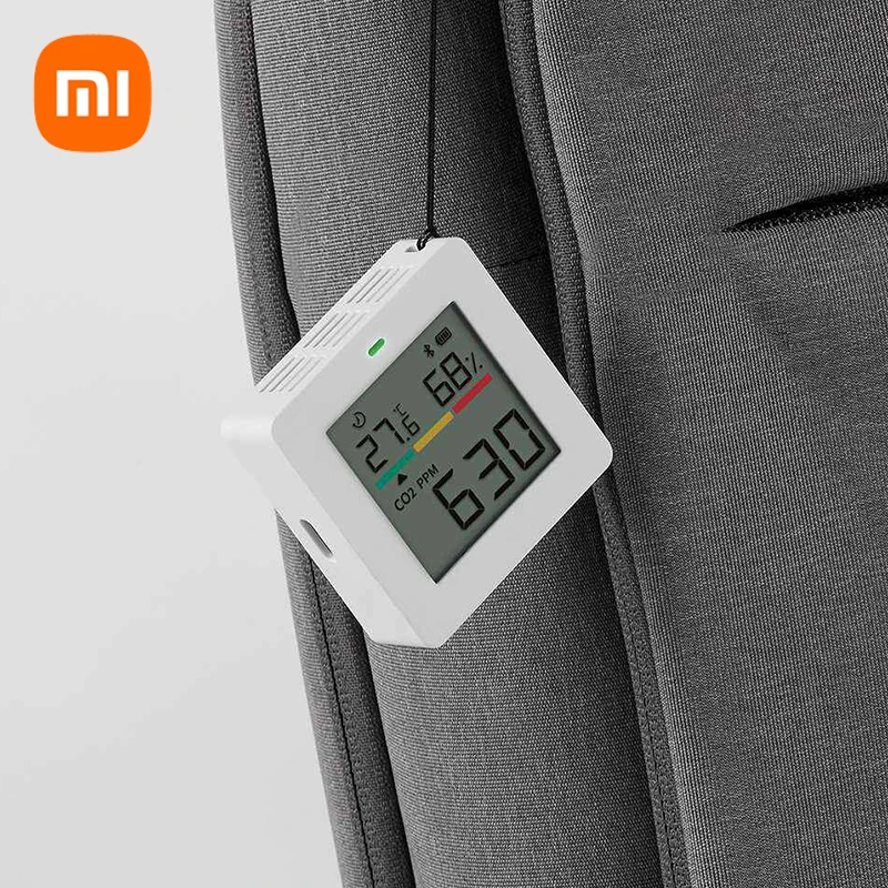 

Xiaomi Miaomiaoce Mini Air Quality Detector CO2 Detector Type-C Charging Temperature Hygrometer Precise Monitoring Home Portable