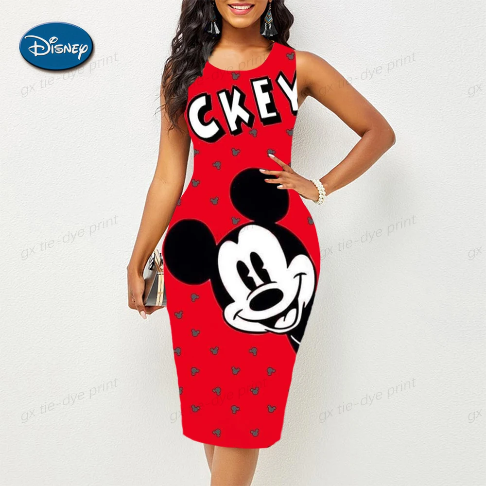 Disney Minnie Mickey Mouse Cute Cartoon Print Sleeveless Sexy Nightclub Bodysuit Summer Fashion Package Hip Beach Party Dress
Disney Minnie Mickey Mouse Cute Cartoon Print Sleeveless Sexy Nightclub Bodysuit Summer Fashion Package Hip Beach Party Dress
