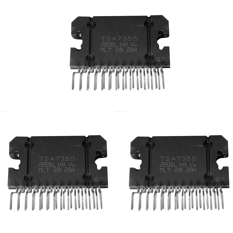 3X TDA7388 Power Amplifier Audio Power Amplifier Integrated Circuit TDA-7388 New
3X TDA7388 Power Amplifier Audio Power Amplifier Integrated Circuit TDA-7388 New