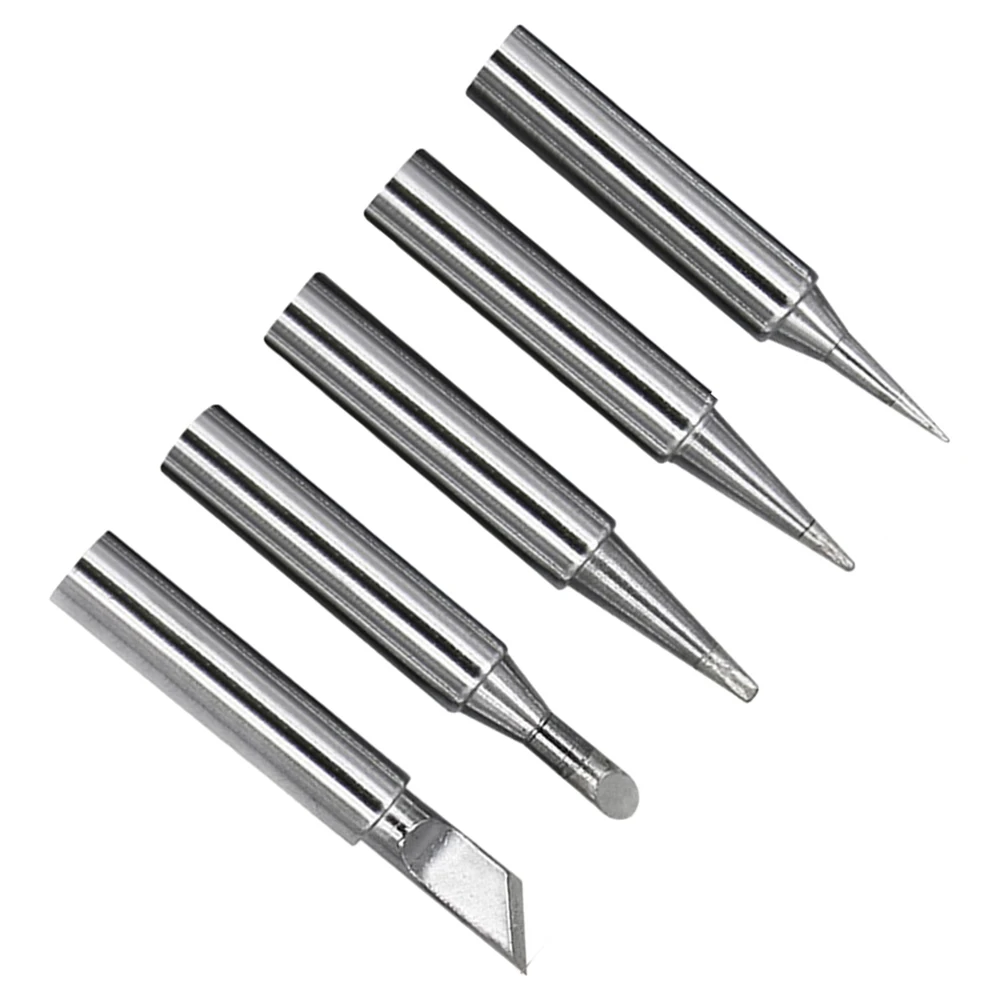 5pcs Replacement Soldering Iron Tips Leadfree and Durable Copper Material Compatible with 936 Soldering Iron
5pcs Replacement Soldering Iron Tips Leadfree and Durable Copper Material Compatible with 936 Soldering Iron