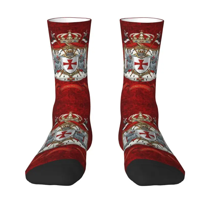 Knights Templar Flag With Coat Of Arms Mens Crew Socks Unisex Novelty 3D Print Medieval Warrior Cross Dress Socks
Knights Templar Flag With Coat Of Arms Mens Crew Socks Unisex Novelty 3D Print Medieval Warrior Cross Dress Socks