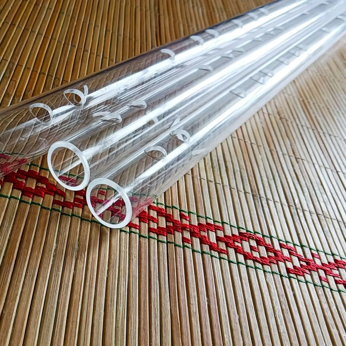 C D E F G Tone Crystal Transparent Flute Professional Pure Organic Arylic Musical Instrument Harmonious Pure Tone Flute 1Pc
C D E F G Tone Crystal Transparent Flute Professional Pure Organic Arylic Musical Instrument Harmonious Pure Tone Flute 1Pc