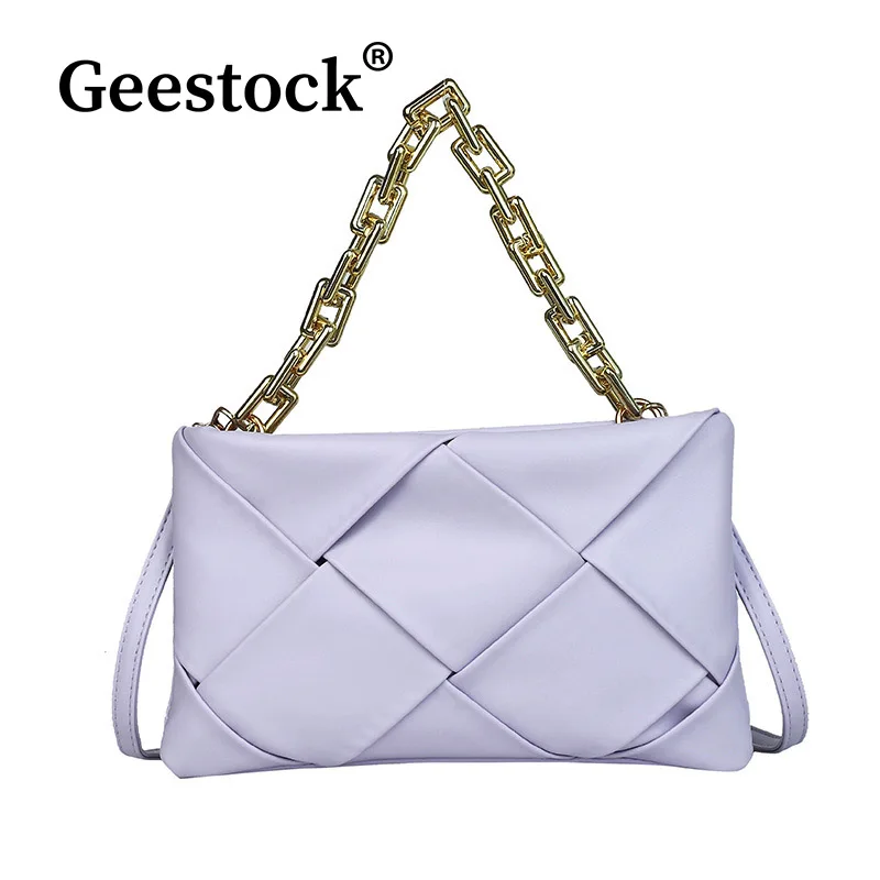 Geestock Women Fashion Shoulder Bag for PU Underarm Chain Bags High Quality Lingge Handbag Summer Female Crossbody Messenger Bag
Geestock Women Fashion Shoulder Bag for PU Underarm Chain Bags High Quality Lingge Handbag Summer Female Crossbody Messenger Bag