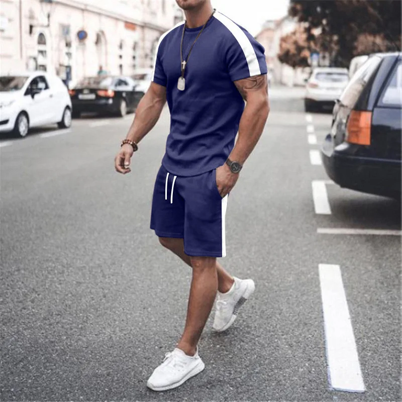 2022 Newest Summer Men's T-Shirt Set Comfortable Quick Dry Men Tracksuit T-shirt Shorts Outfits Sportswear Men Oversized Clothes
2022 Newest Summer Men's T-Shirt Set Comfortable Quick Dry Men Tracksuit T-shirt Shorts Outfits Sportswear Men Oversized Clothes