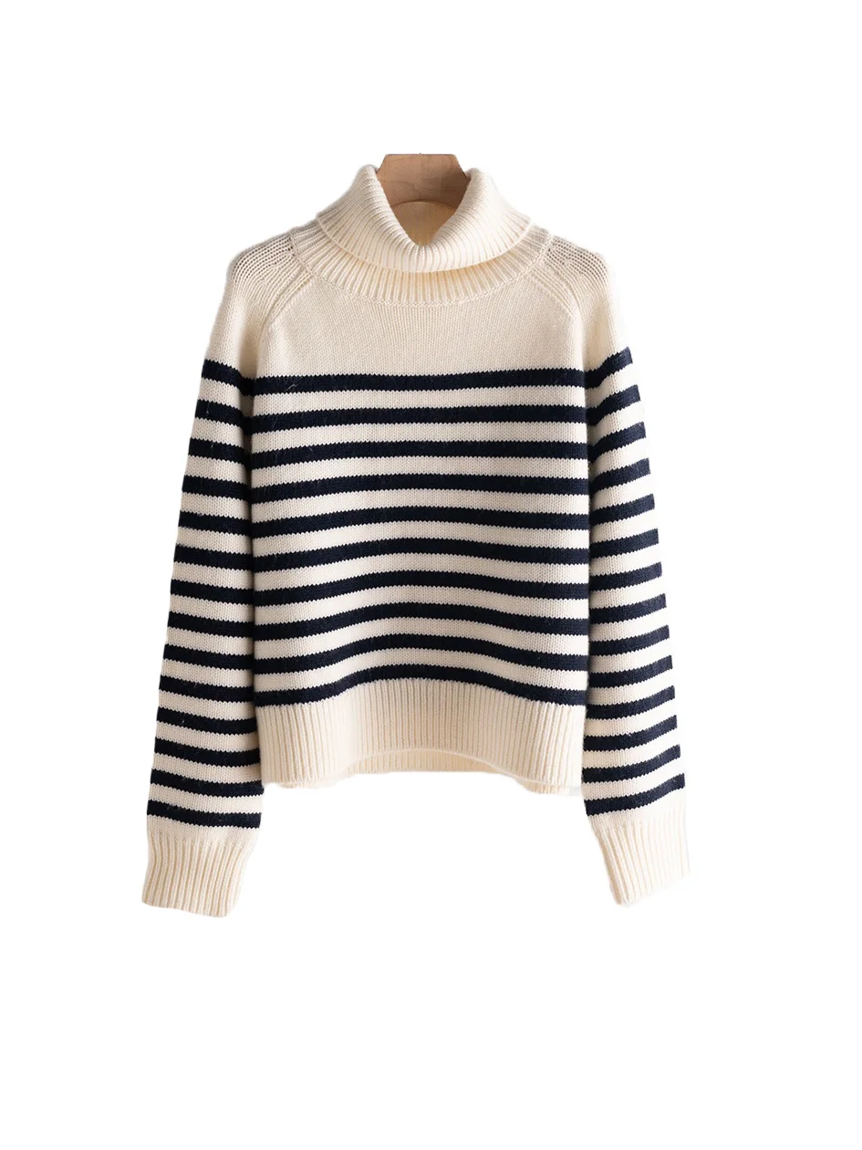 Jumper jacket half high neck short loose version of the collision striped design warm and comfortable 2024 winter new 0106
Jumper jacket half high neck short loose version of the collision striped design warm and comfortable 2024 winter new 0106