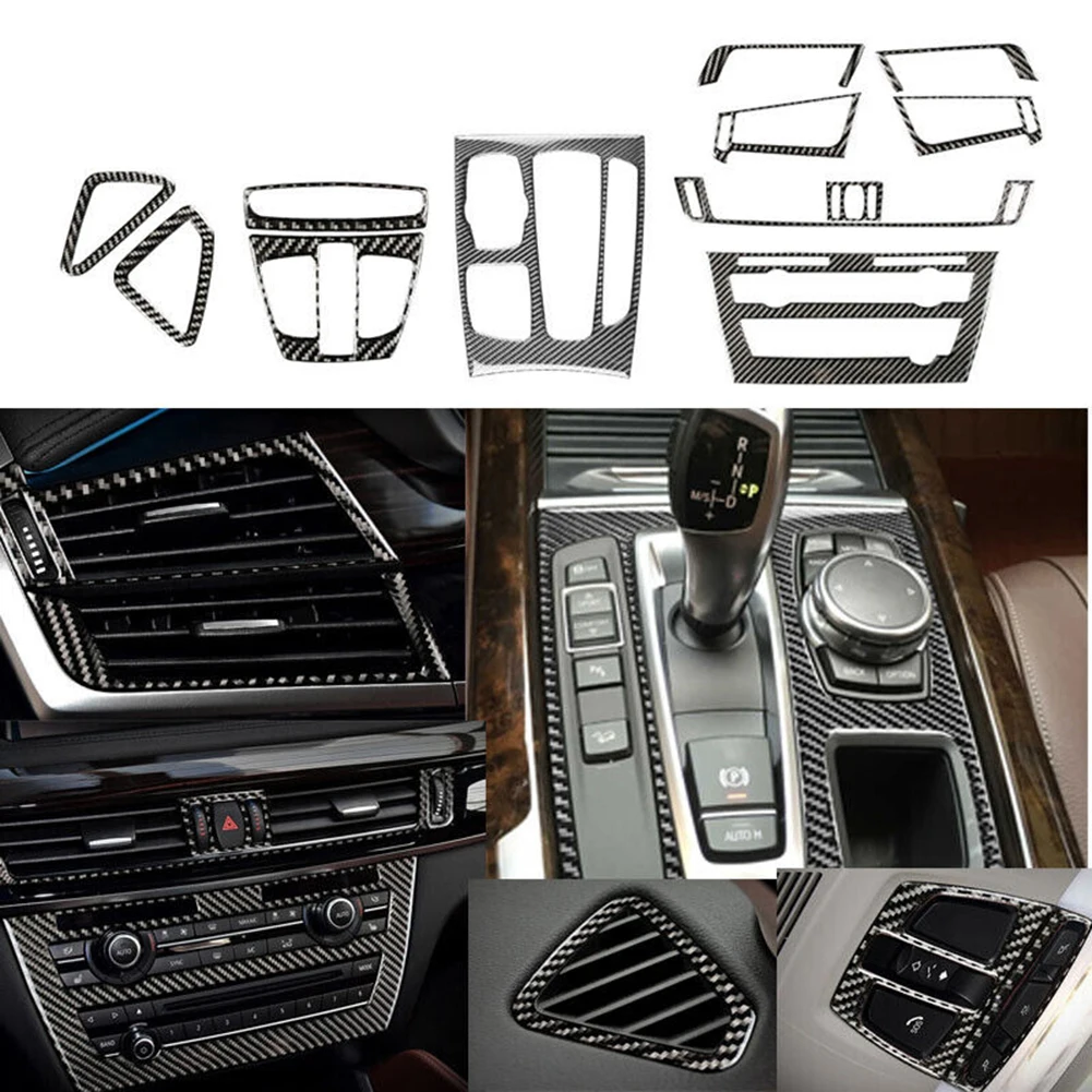 12Pcs Carbon Fiber Interior Whole Kit Cover Fit Fo-BMW-F15/X6/F16 2014-2017 Automotive Interior Stickers Accessory For Vehicles
12Pcs Carbon Fiber Interior Whole Kit Cover Fit Fo-BMW-F15/X6/F16 2014-2017 Automotive Interior Stickers Accessory For Vehicles
