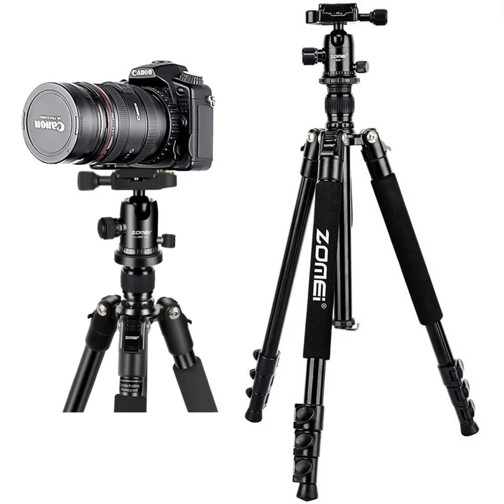 Professional Travel Tripod Load Capacity up to 18 Pounds/ 18kg, 360°Rotatable Camera Stand with Macro Photography for DSLR Phone
Professional Travel Tripod Load Capacity up to 18 Pounds/ 18kg, 360°Rotatable Camera Stand with Macro Photography for DSLR Phone